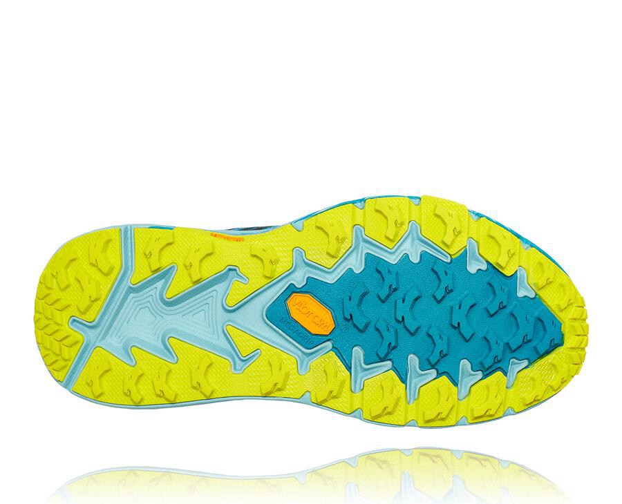 Trail Shoes Womens - Hoka One One Speedgoat 4 - Turquoise - IPQEKAD-89